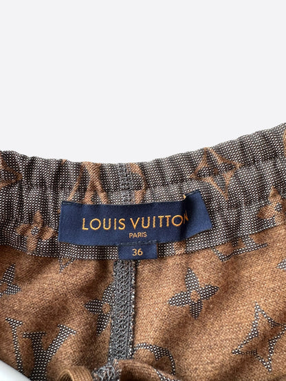 Louis Vuitton Brown Monogram Shorts