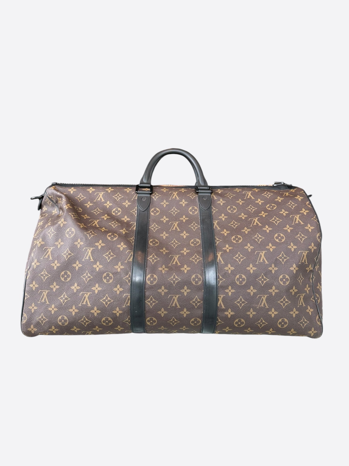 Louis Vuitton Brown Monogram Waterproof Keepall 55