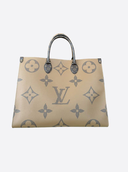 Louis Vuitton Brown Reverse Monogram On The Go GM