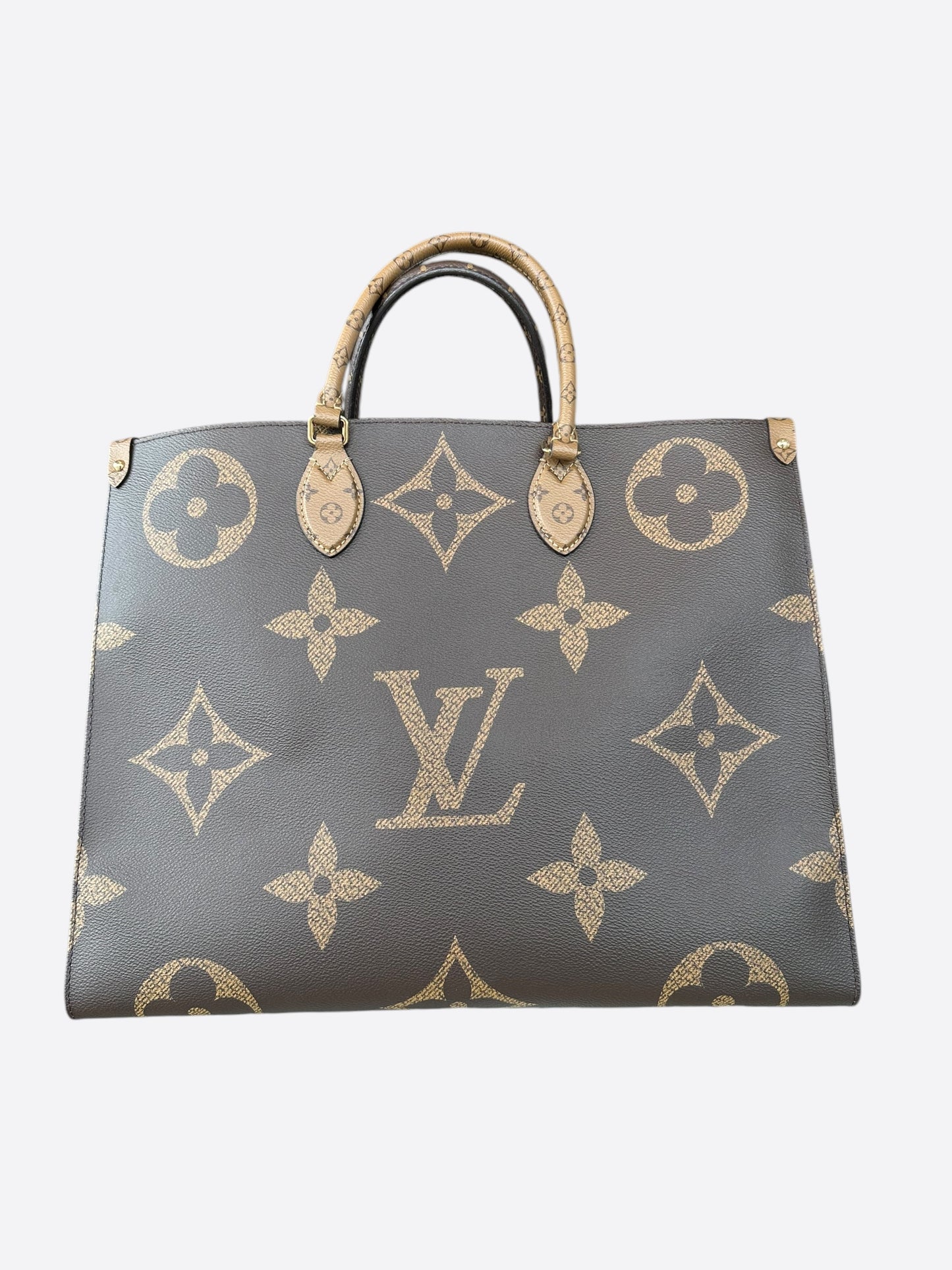 Louis Vuitton Brown Reverse Monogram On The Go GM