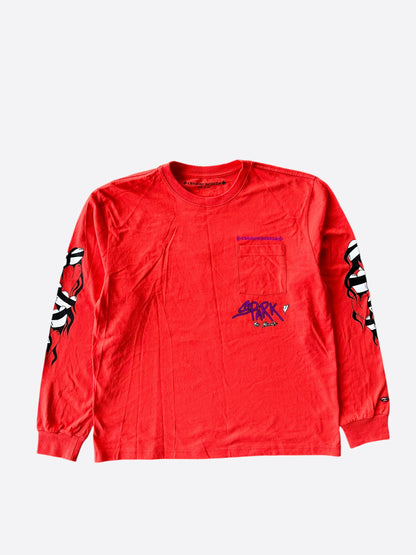 Chrome Hearts Matty Boy Red Spark Longsleeve T-Shirt