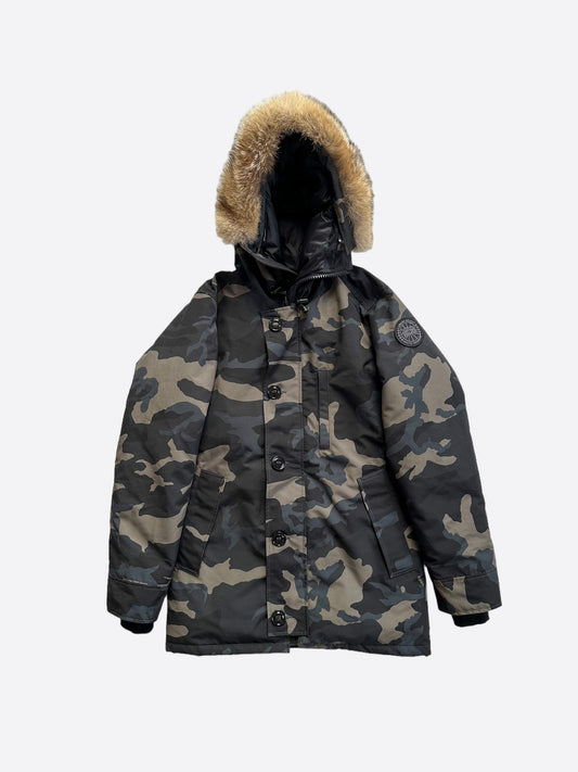 Canada Goose Black Camo Chateau Black Label Men's Jacket