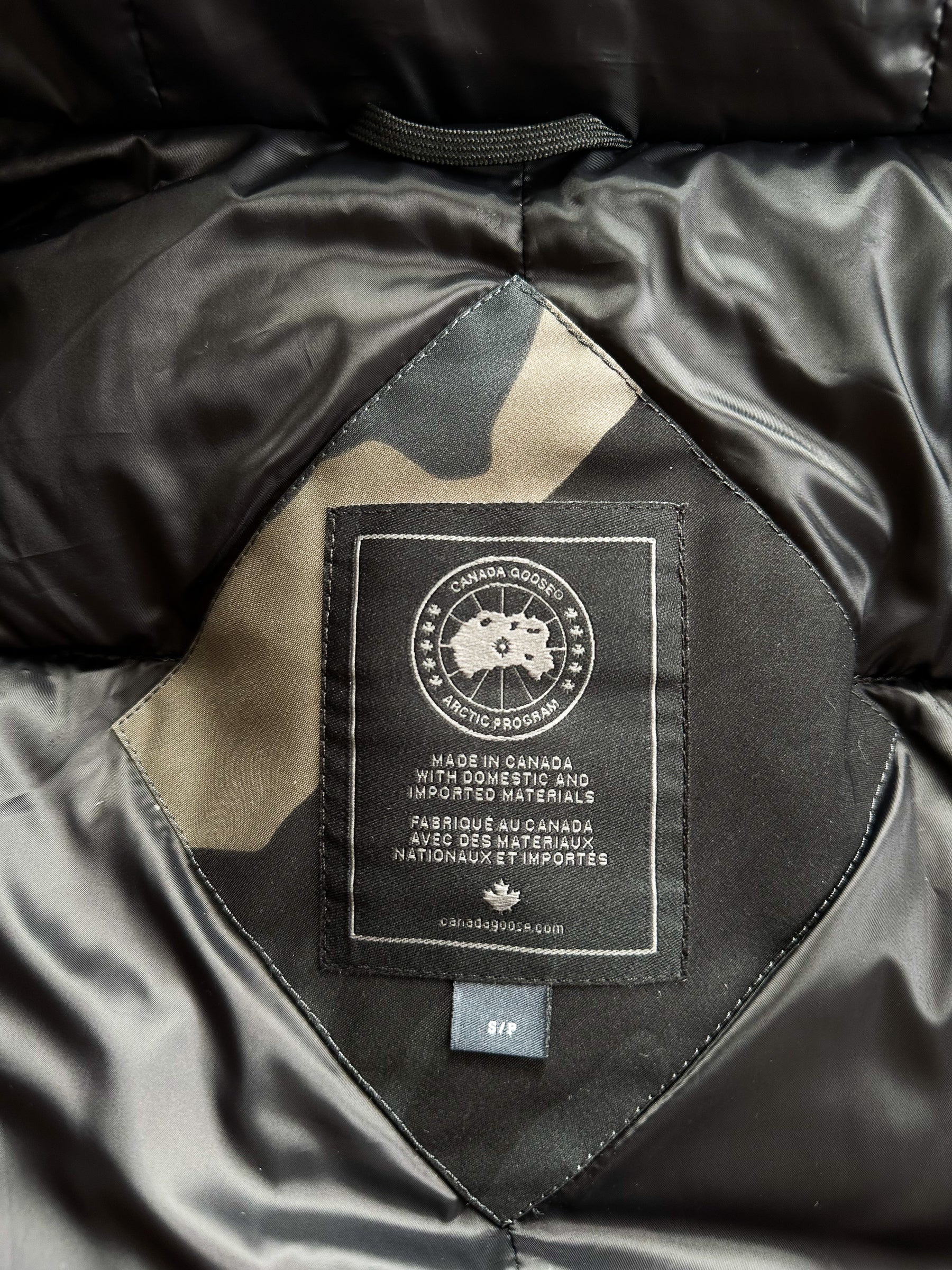 Canada Goose Black Camo Chateau Black Label Men's Jacket – Savonches