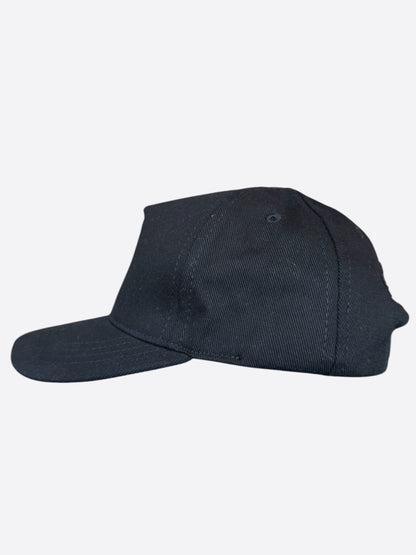 Chrome Hearts Black & White Embroidered Triple Cross RS3 Trucker Hat