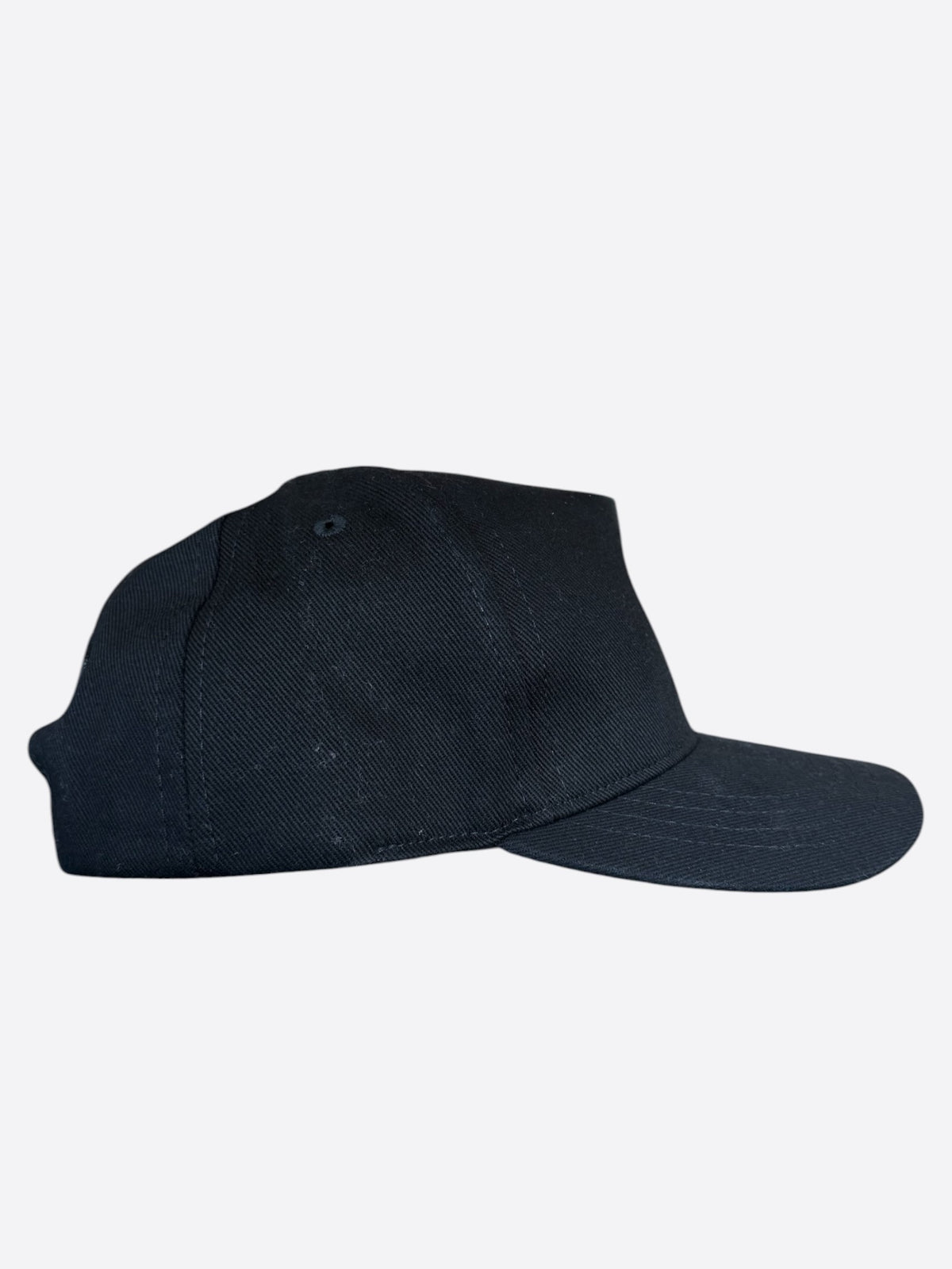 Chrome Hearts Black & White Embroidered Triple Cross RS3 Trucker Hat