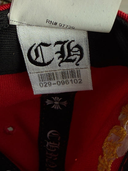 Chrome Hearts Red & Yellow CH Logo Hat
