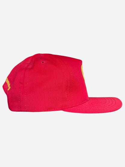 Chrome Hearts Red & Yellow CH Logo Hat