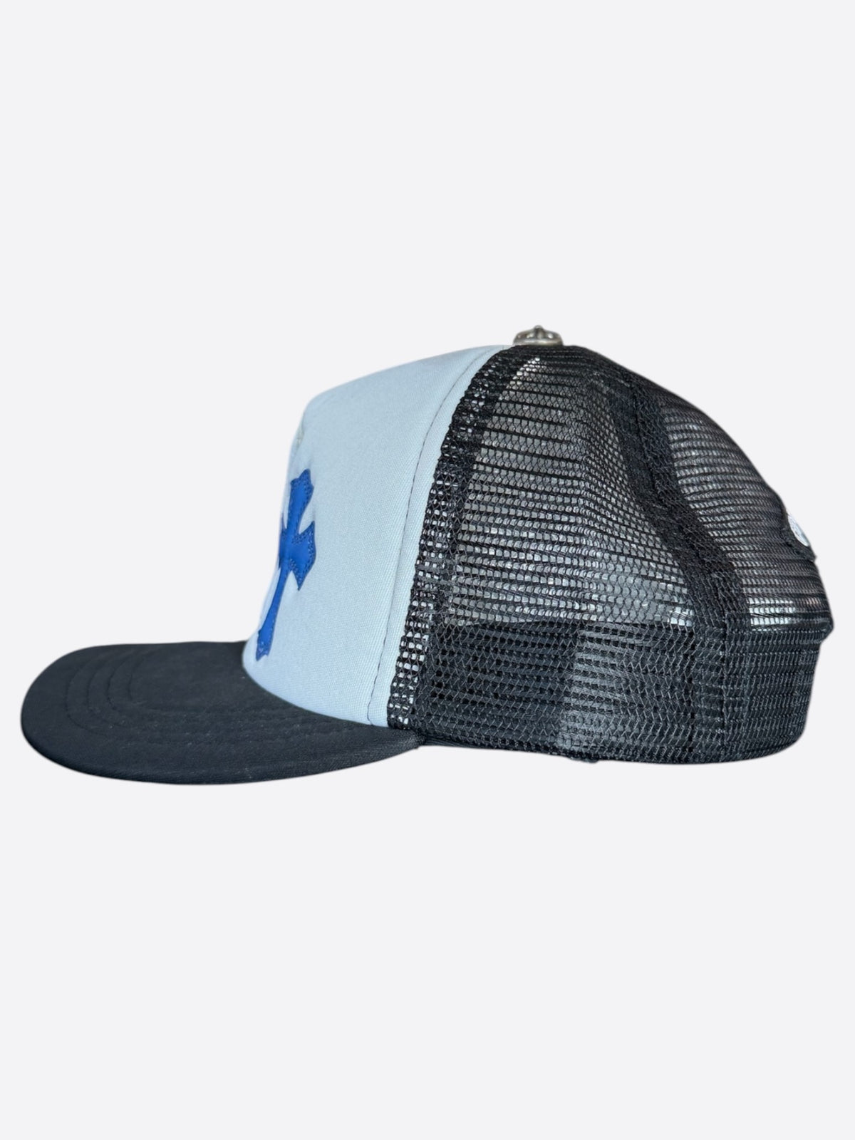 Chrome Hearts Black USA Triple Cross Patch Hat