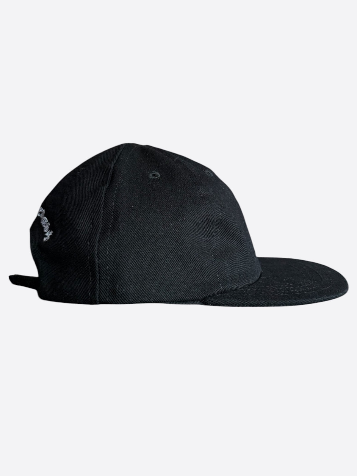 Chrome Hearts Matty Boy Black Embroidered Chomper Hat