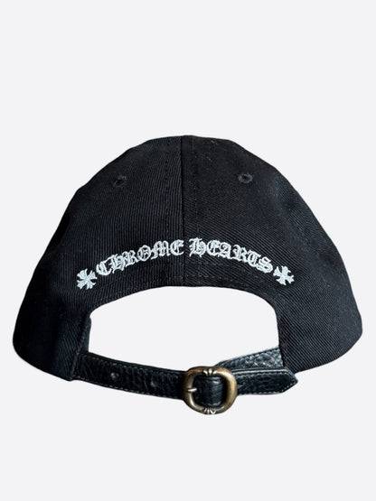 Chrome Hearts Matty Boy Black Embroidered Chomper Hat