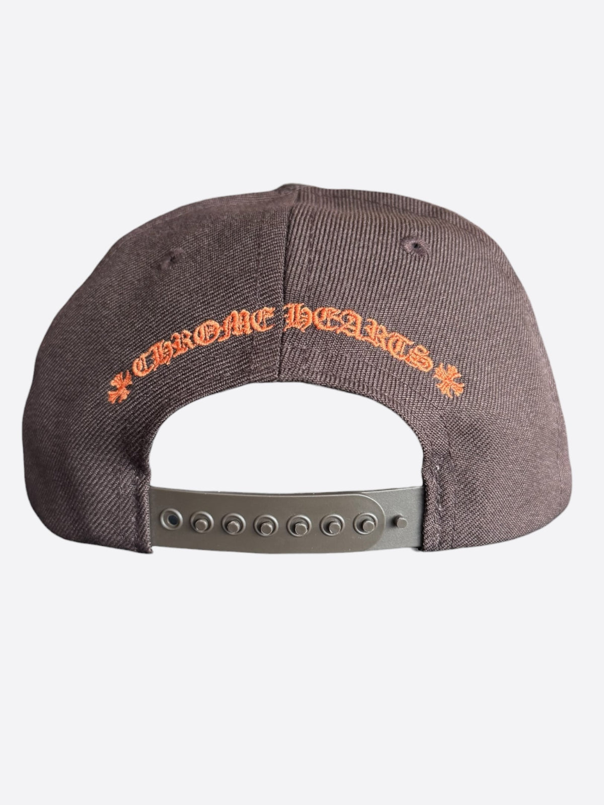 Chrome Hearts Brown & Orange Embroidered CH Logo Hat