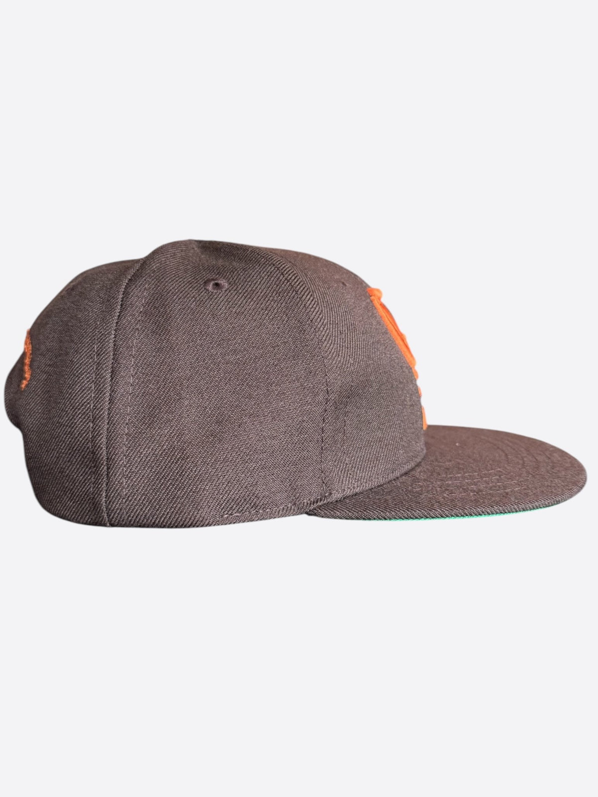Chrome Hearts Brown & Orange Embroidered CH Logo Hat