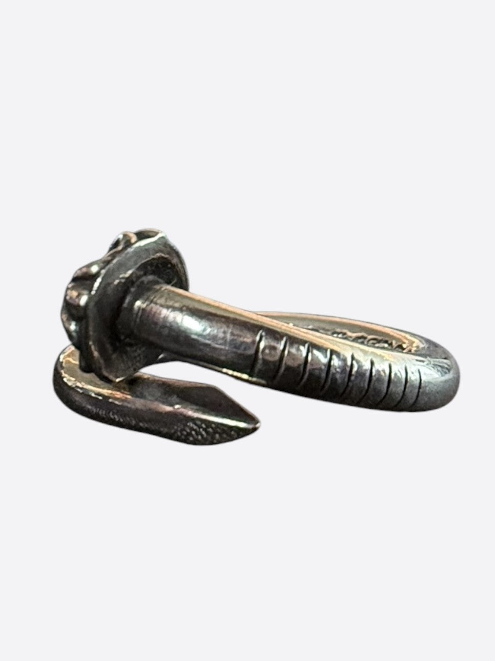 Chrome Hearts Silver Nail Ring