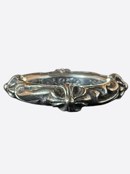 Chrome Hearts Silver SBT Plus Cross Ring