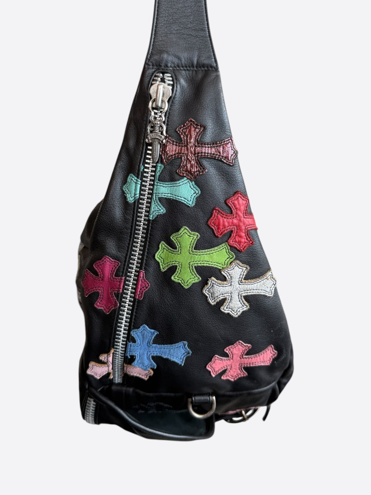 Chrome Hearts Black & Multicolor Cross Patch XL Snat Pack
