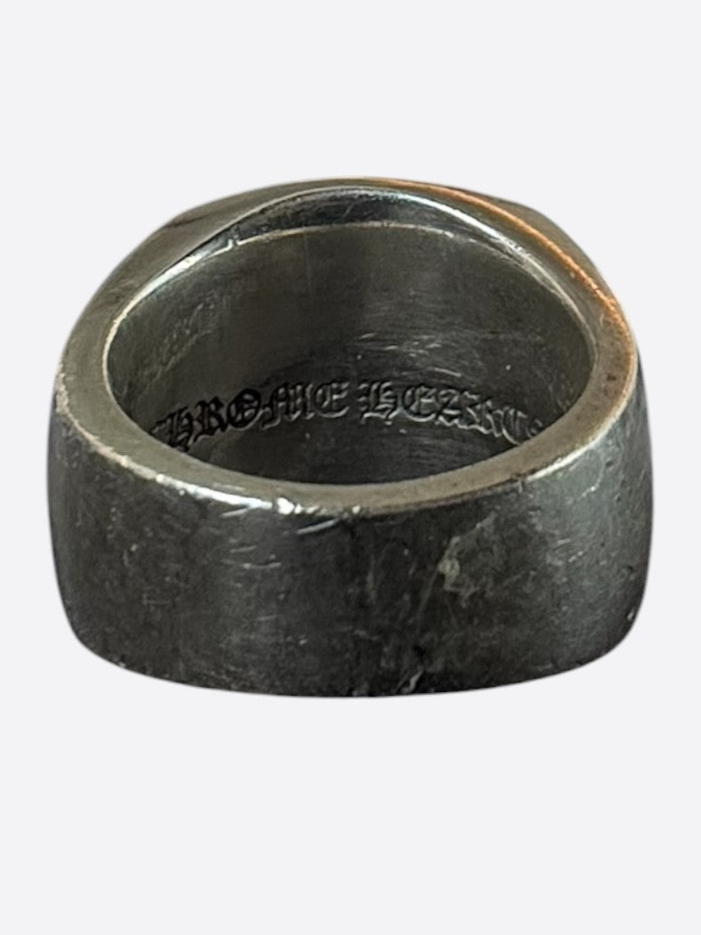 Chrome Hearts Silver & Diamond Championship Ring