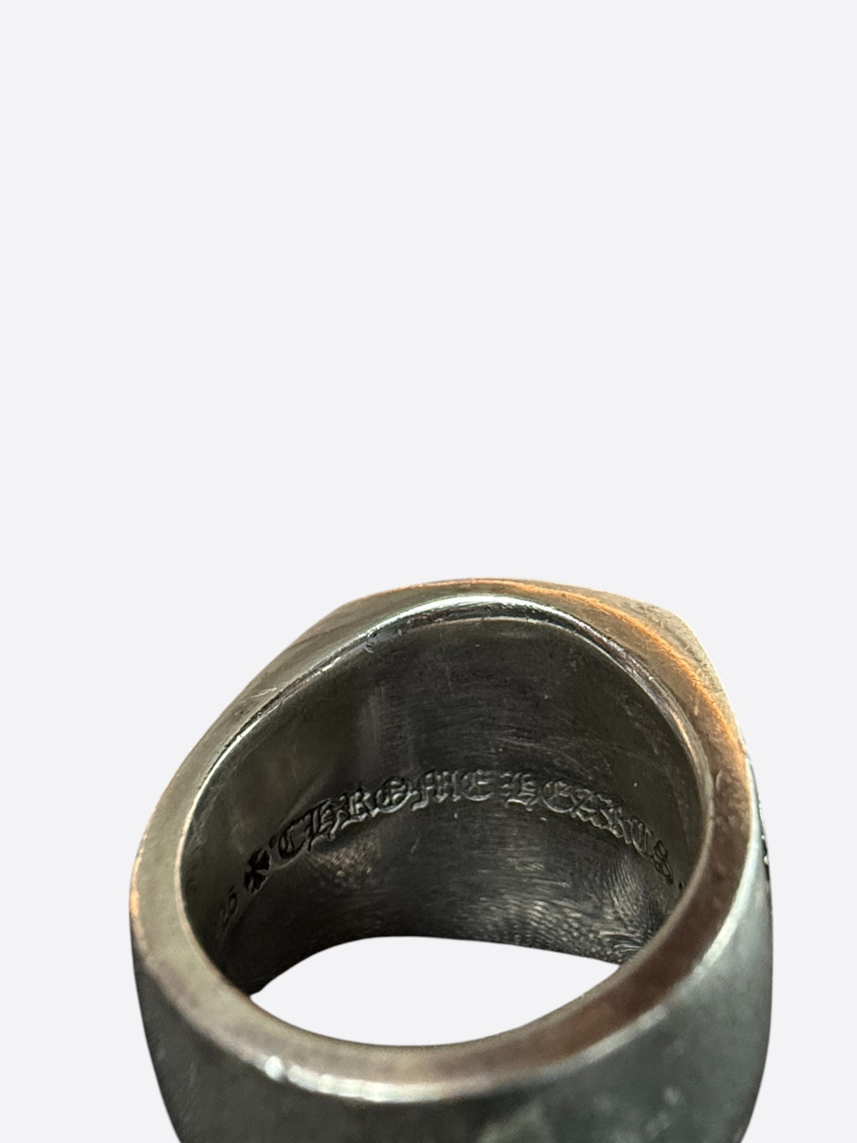 Chrome Hearts Silver & Diamond Championship Ring