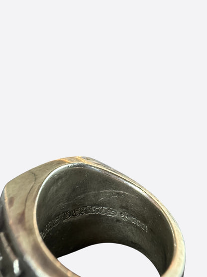 Chrome Hearts Silver & Diamond Championship Ring