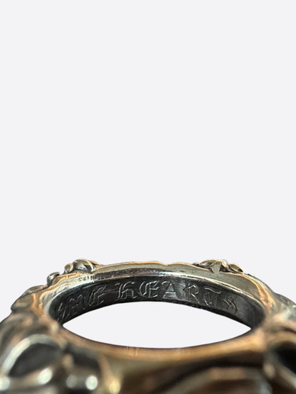Chrome Hearts Silver SBT Plus Cross Ring
