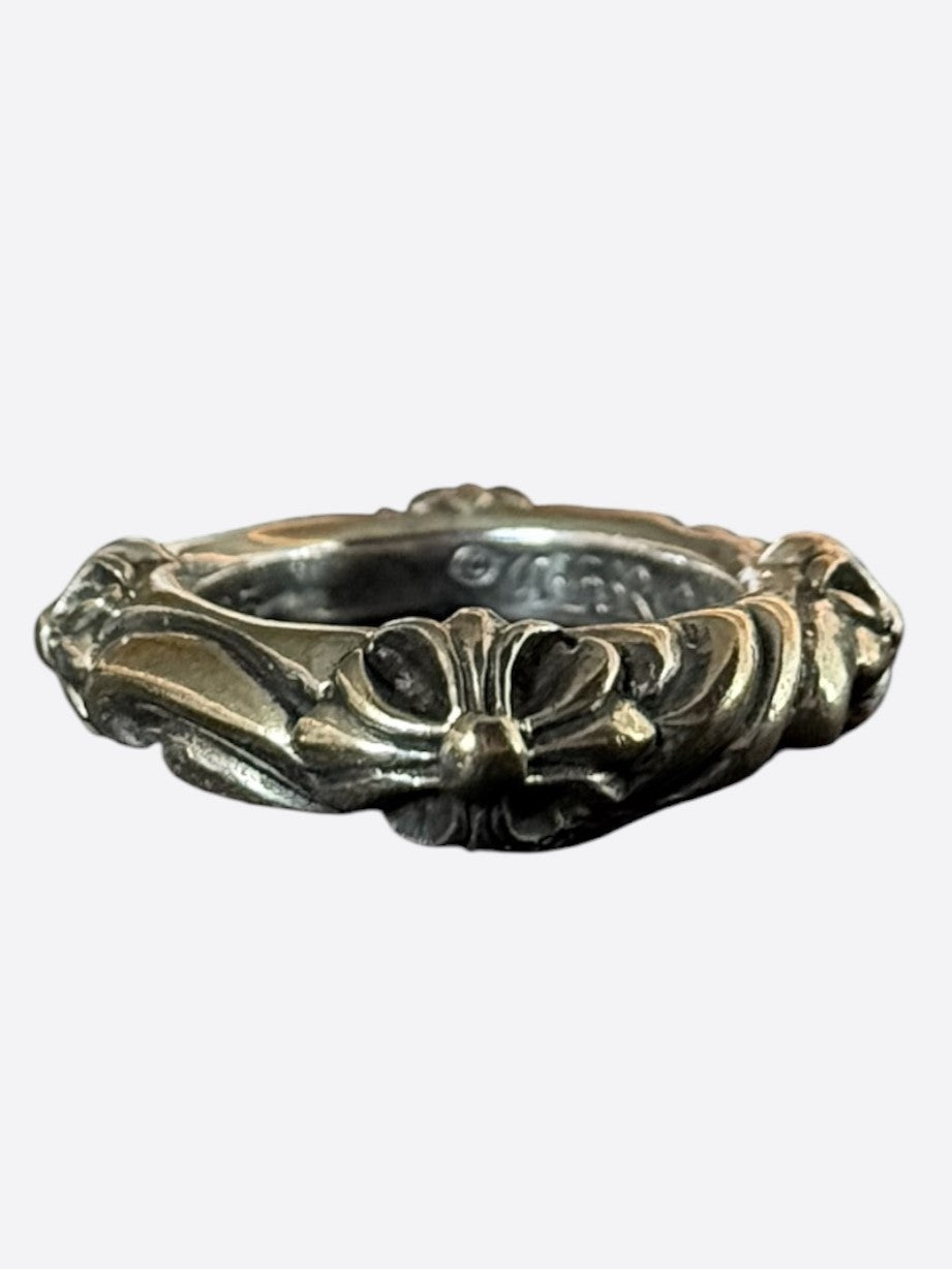 Chrome Hearts Silver SBT Plus Cross Ring