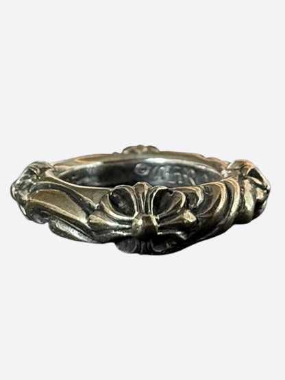 Chrome Hearts Silver SBT Plus Cross Ring
