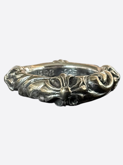 Chrome Hearts Silver SBT Plus Cross Ring