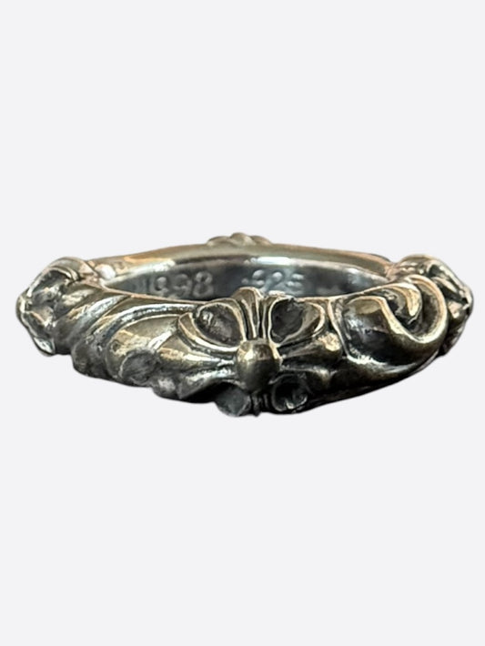 Chrome Hearts Silver SBT Plus Cross Ring