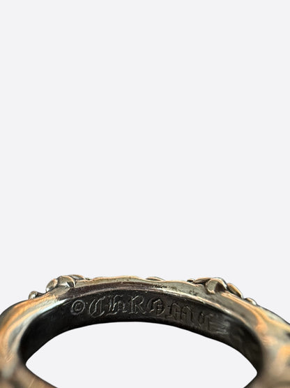 Chrome Hearts Silver SBT Plus Cross Ring