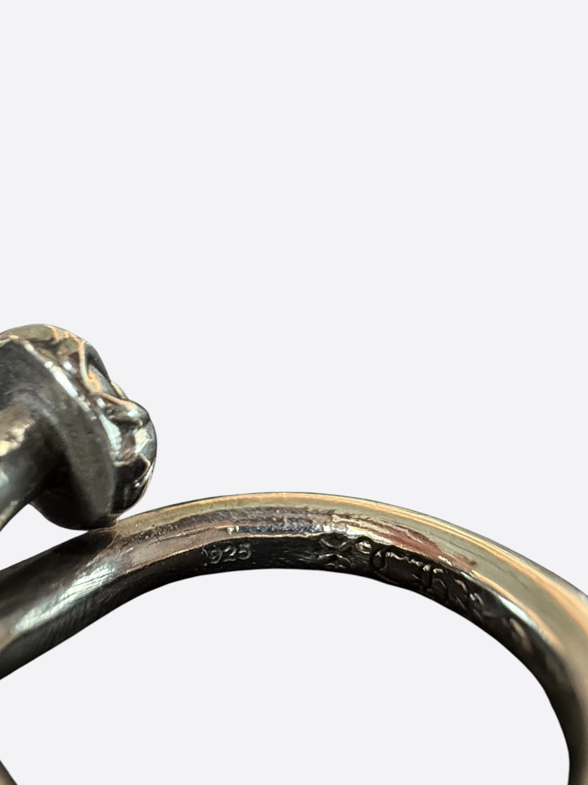 Chrome Hearts Silver Nail Ring