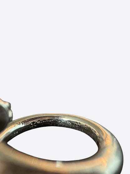 Chrome Hearts Silver Nail Ring