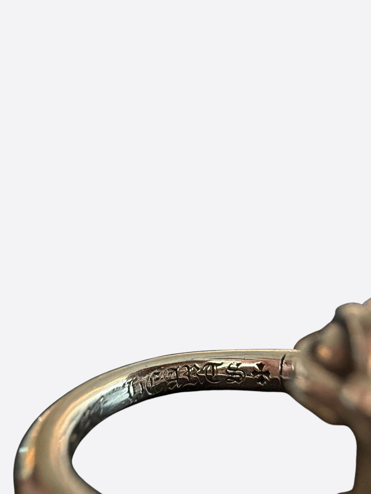 Chrome Hearts Silver Nail Ring