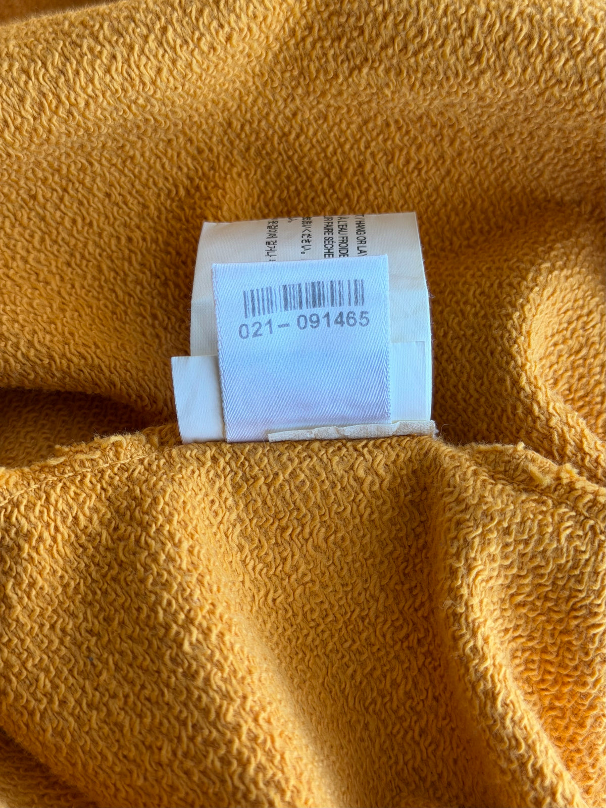 Chrome Hearts Yellow & Black Script Logo Hoodie