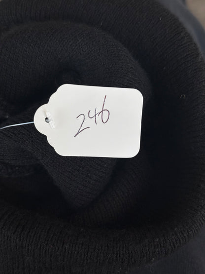 Chrome Hearts Kyosuke Himuro Black & White Embroidered Logo Beanie