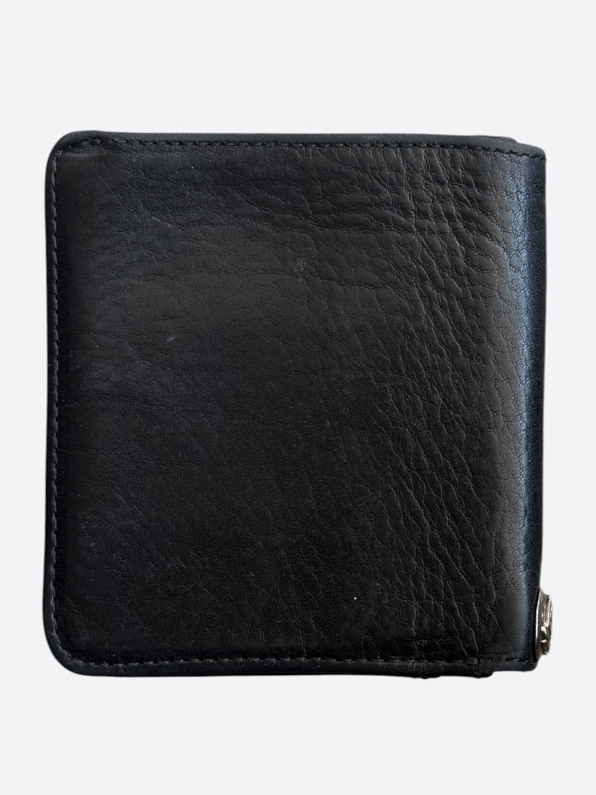 Chrome Hearts Black & White Cross Patch Dr. Digiacomo Wallet