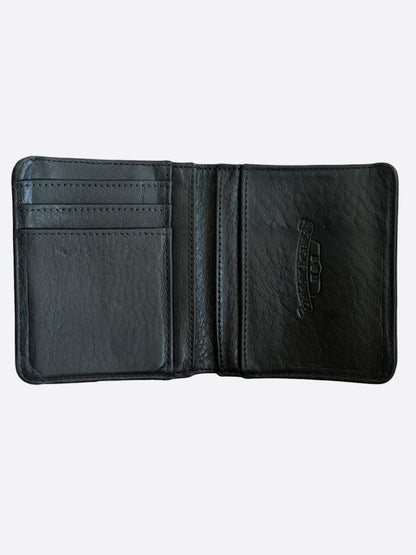 Chrome Hearts Black & White Cross Patch Dr. Digiacomo Wallet