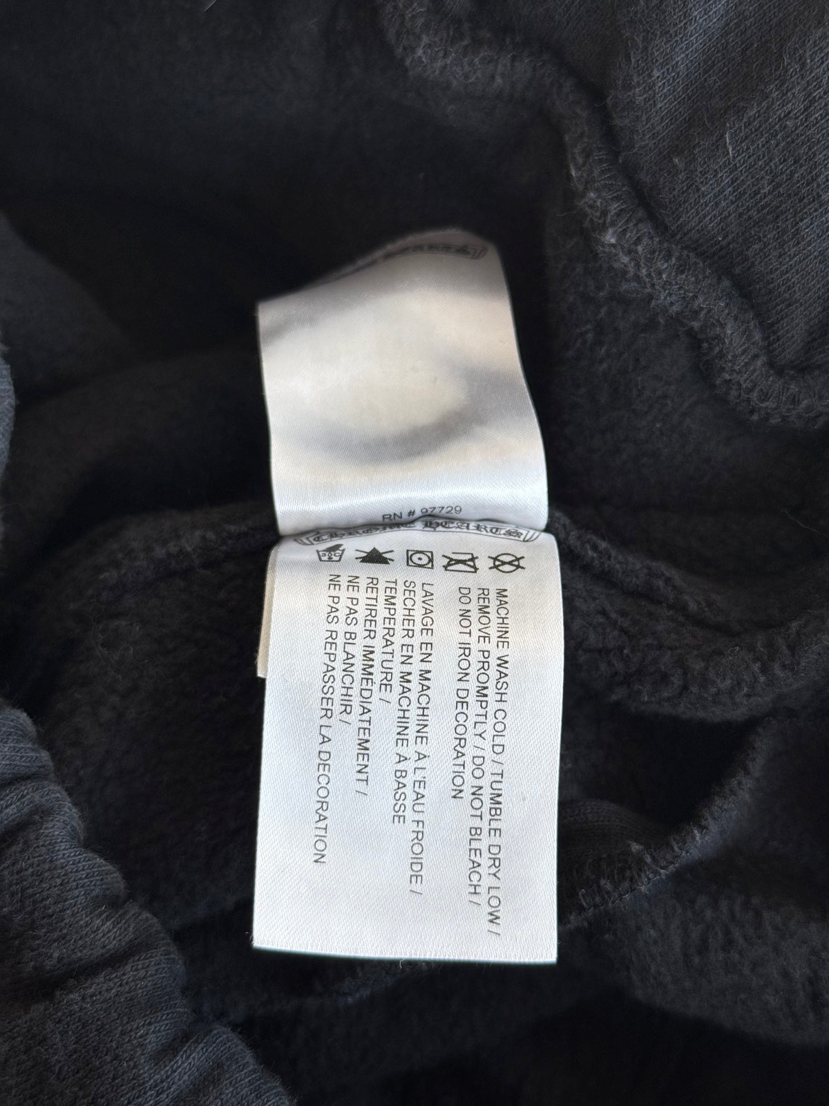 Chrome Hearts Black & White Logo Sweatpants