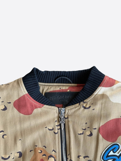 Chrome Hearts Desert Camouflage Sex Records Bomber Jacket