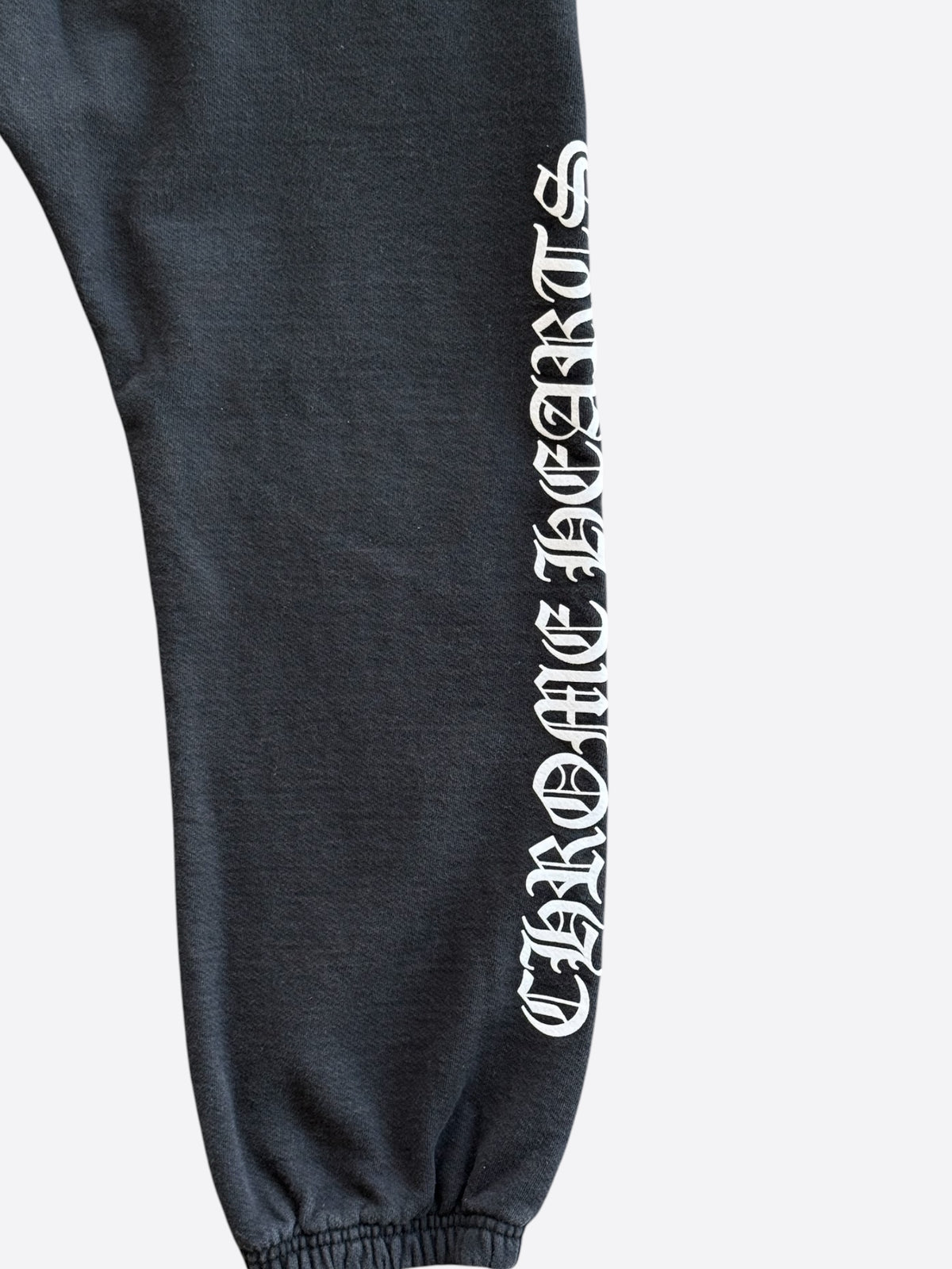 Chrome Hearts Black & White Logo Sweatpants