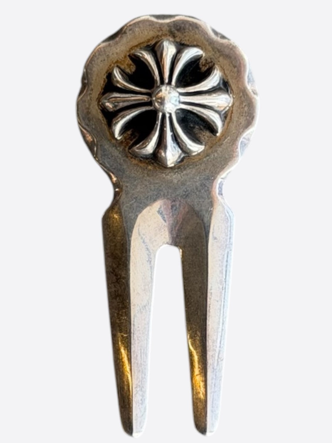 Chrome Hearts Silver Cross Divot Tool