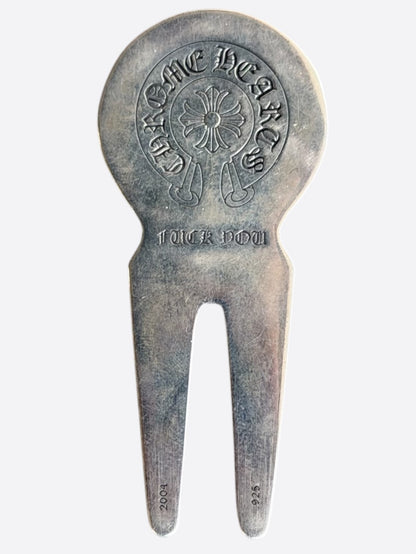 Chrome Hearts Silver Cross Divot Tool