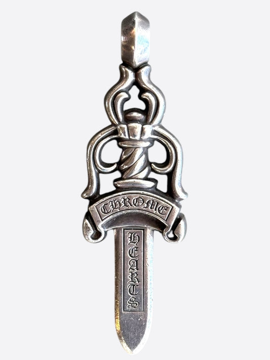 Chrome Hearts Silver XL Dagger Pendant