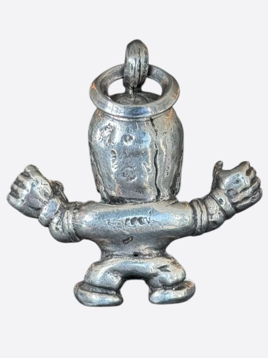 Chrome Hearts Foti Silver Teeter Pendant