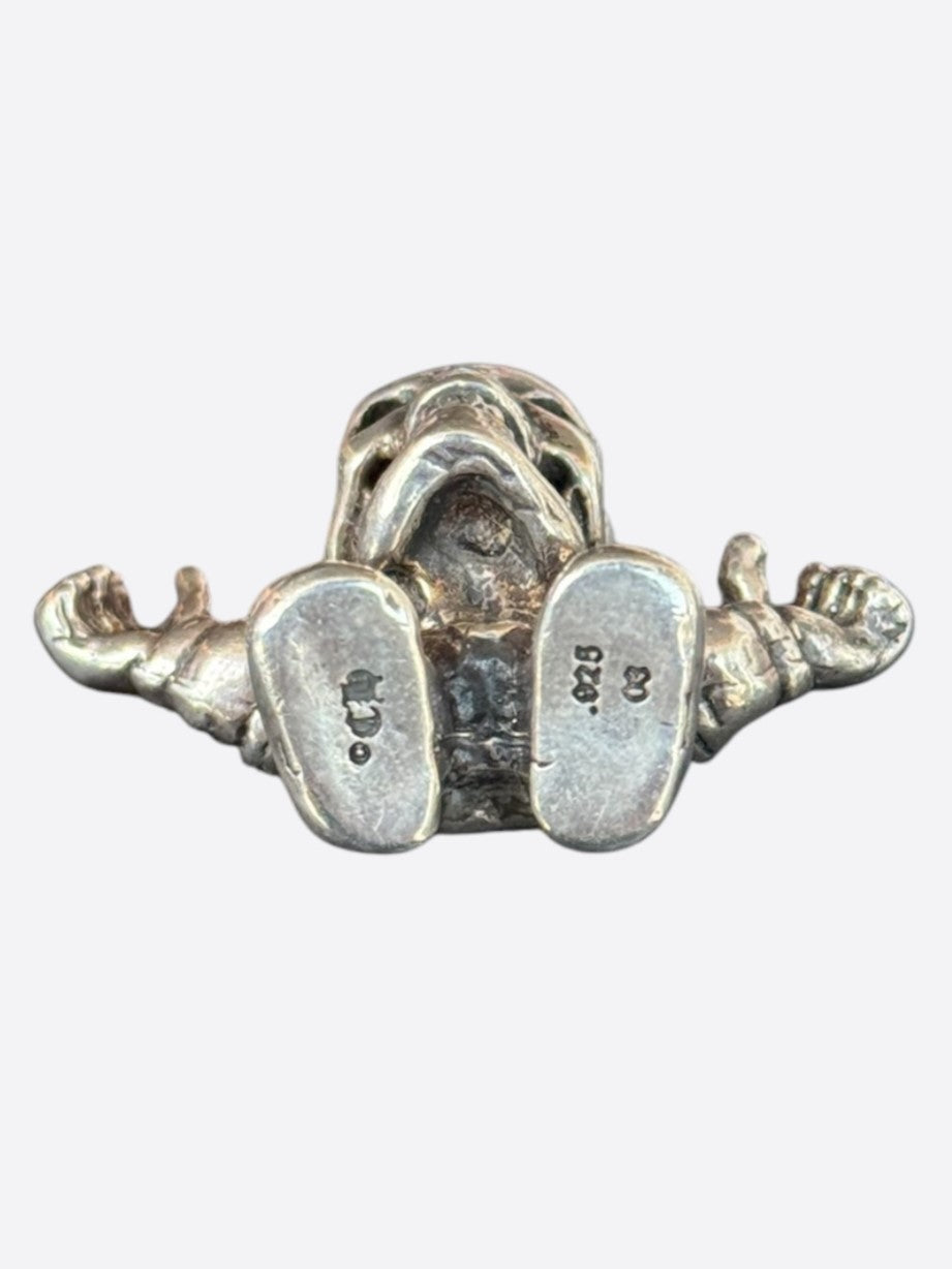 Chrome Hearts Foti Silver Teeter Pendant