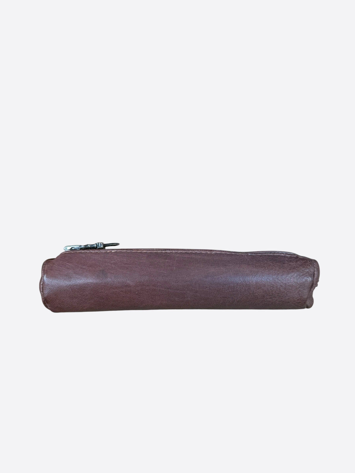 Chrome Hearts Brown & Silver Cross Pencil Case