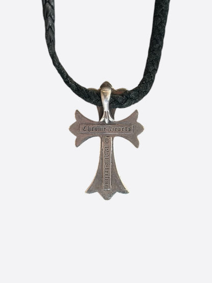 Chrome Hearts Silver Cross Necklace