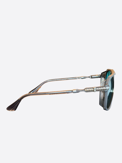 Chrome Hearts Grey & Silver Humidititty Sunglasses