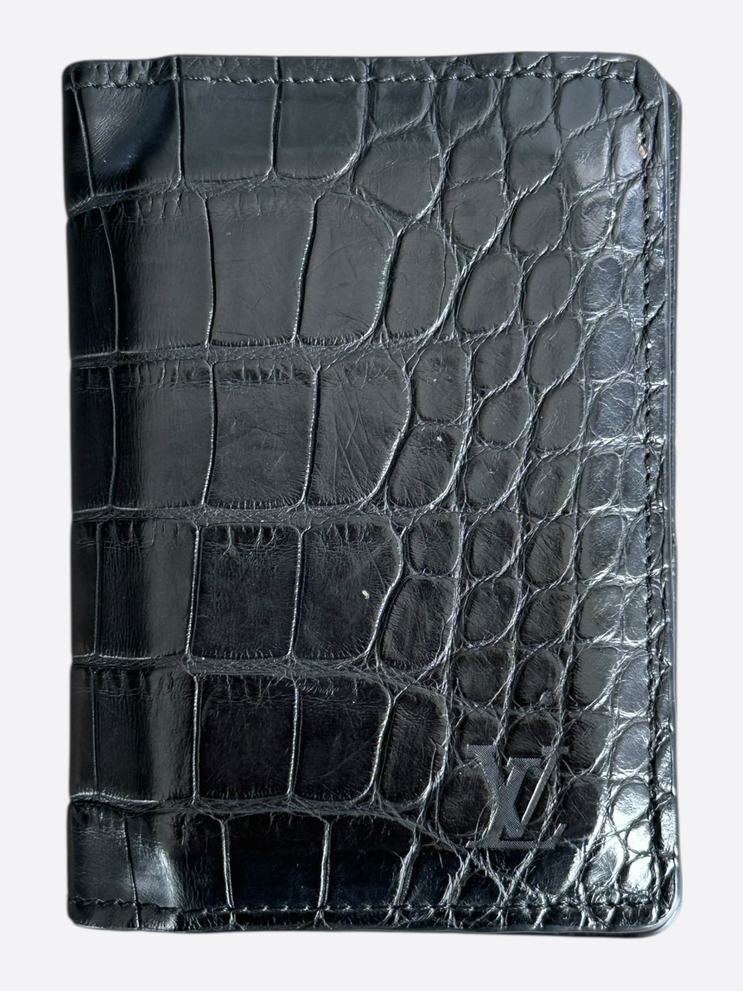Louis Vuitton Black Crocodile Pocket Organizer