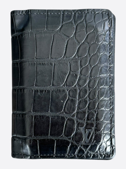 Louis Vuitton Black Crocodile Pocket Organizer