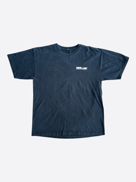 Vintage Black Drop Jaw Magazine Logo T-Shirt