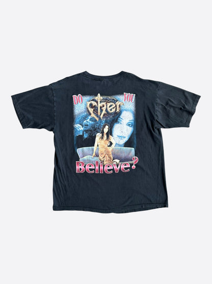 Vintage Black Cher Do You Believe Graphic T-Shirt